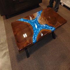 Live Edge Epoxy Coffee Table