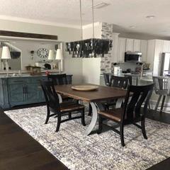 Live Edge Walnut Dining Room Set
