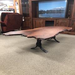 Redwood Live Edge Coffee Table