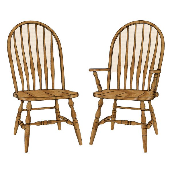 Saddleback Side Chair