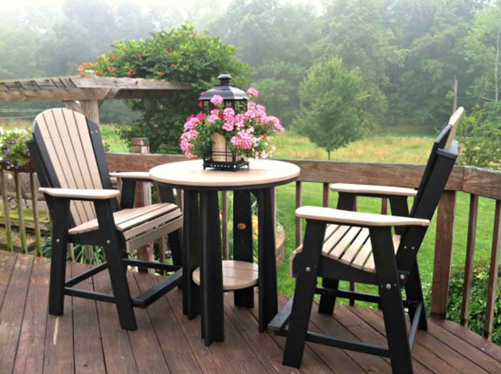 36" Balcony Table