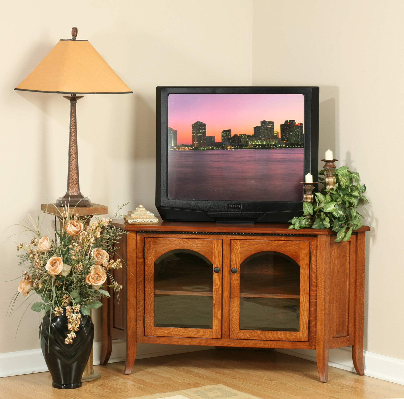 Bunker Hill Corner TV Stand