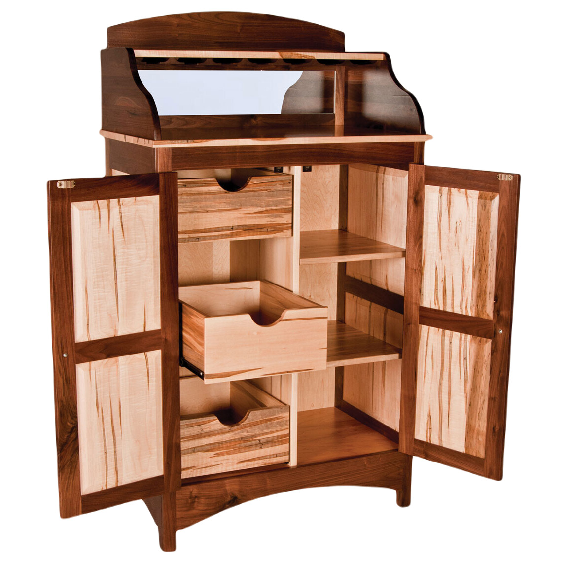 Wine Cabinet-open