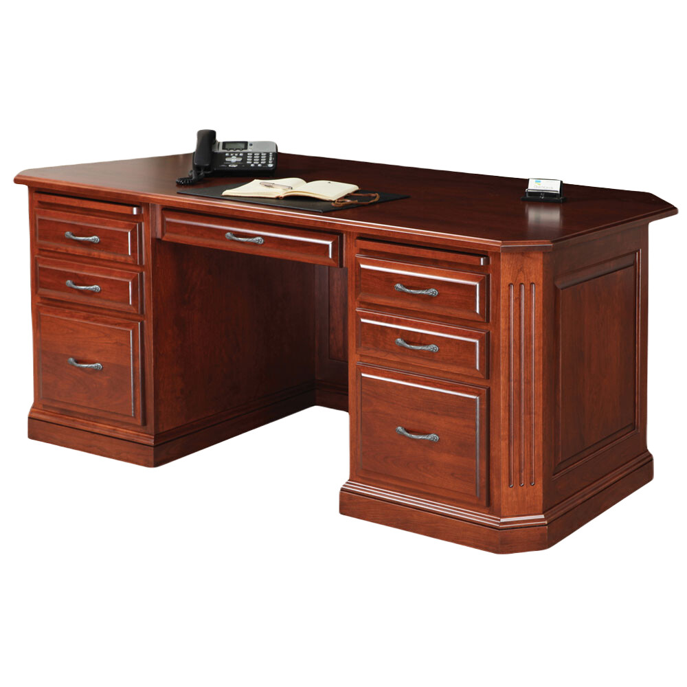 Buckingham Executive Desk-front view