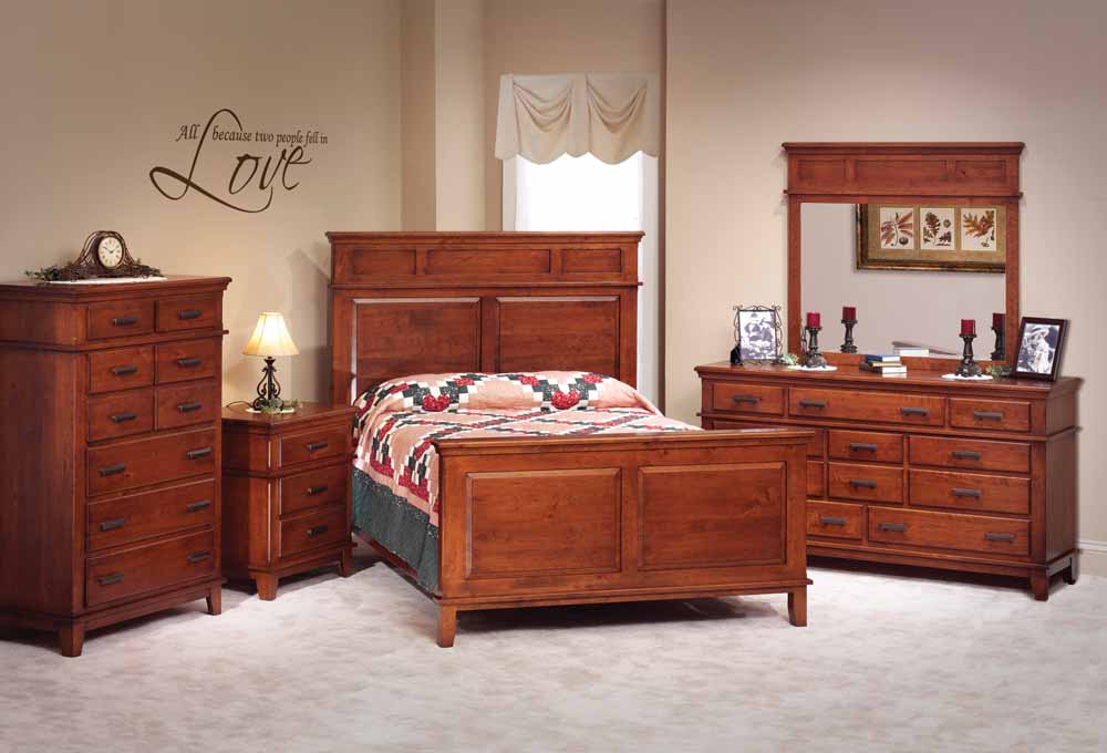 Monterey Shaker Bedroom Set