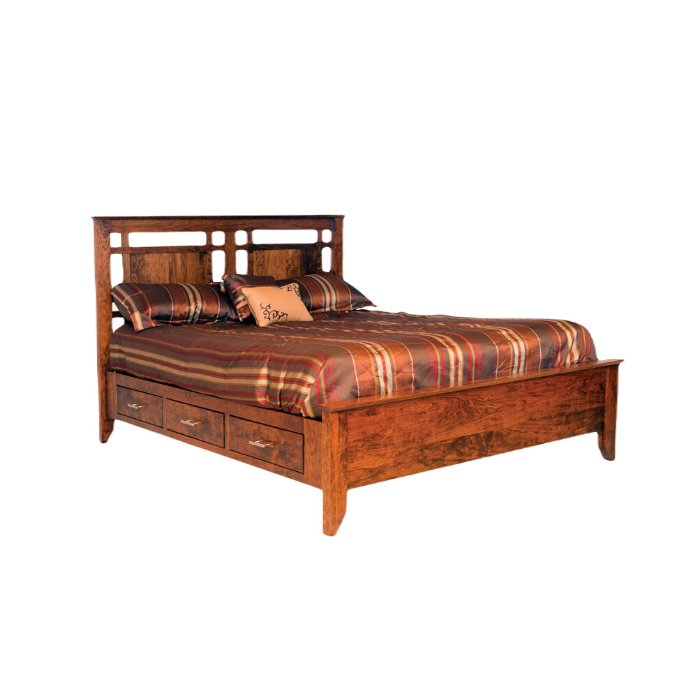 Youth Contemporary Bed with Drawers