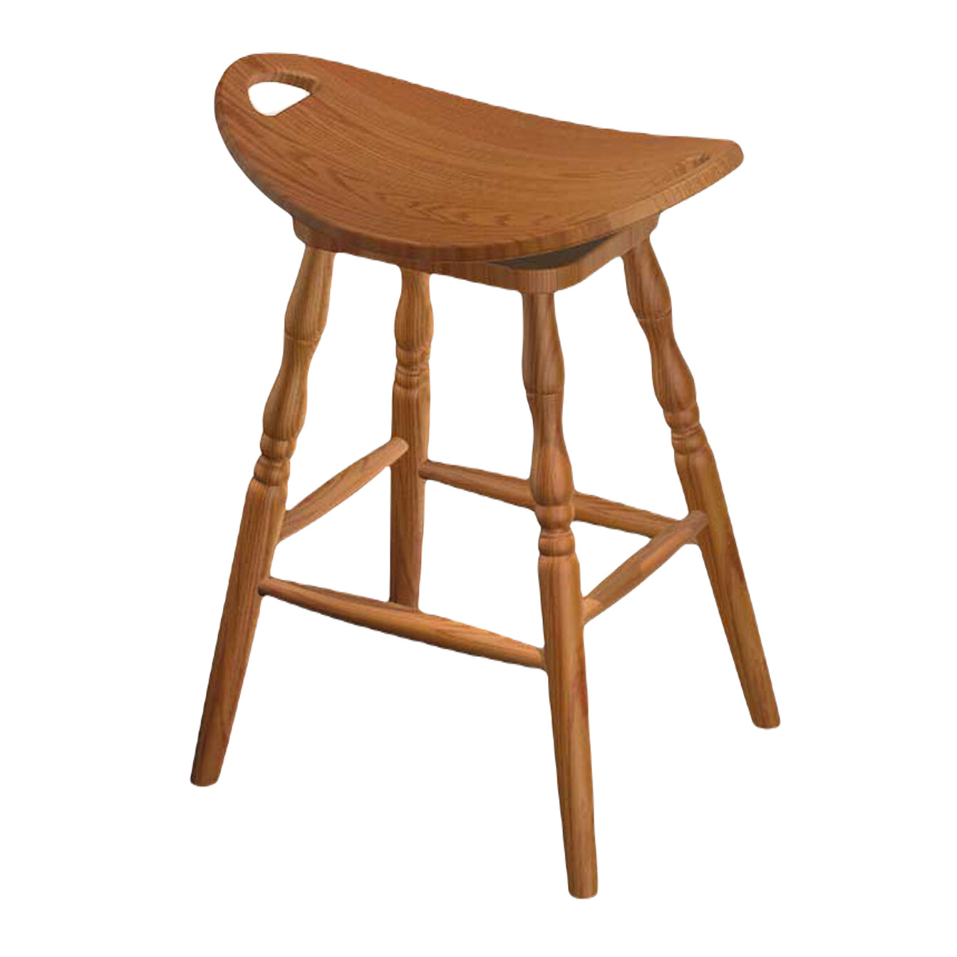 Swivel Saddle Stool