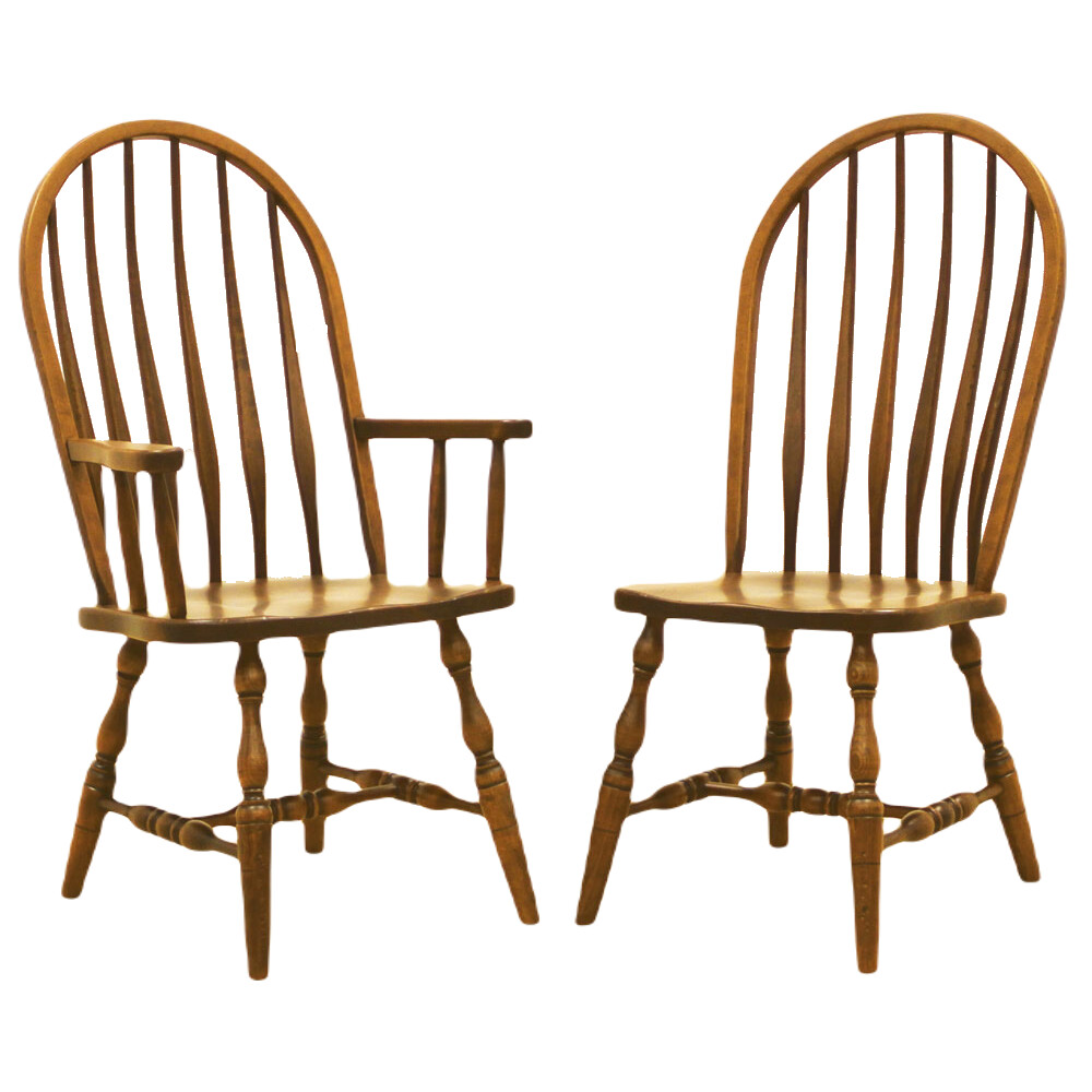 Andover High-Back Bent Feather Dining Chairs