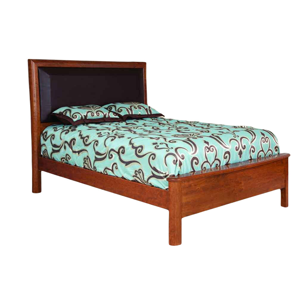 Meridian Leather Panel Bed