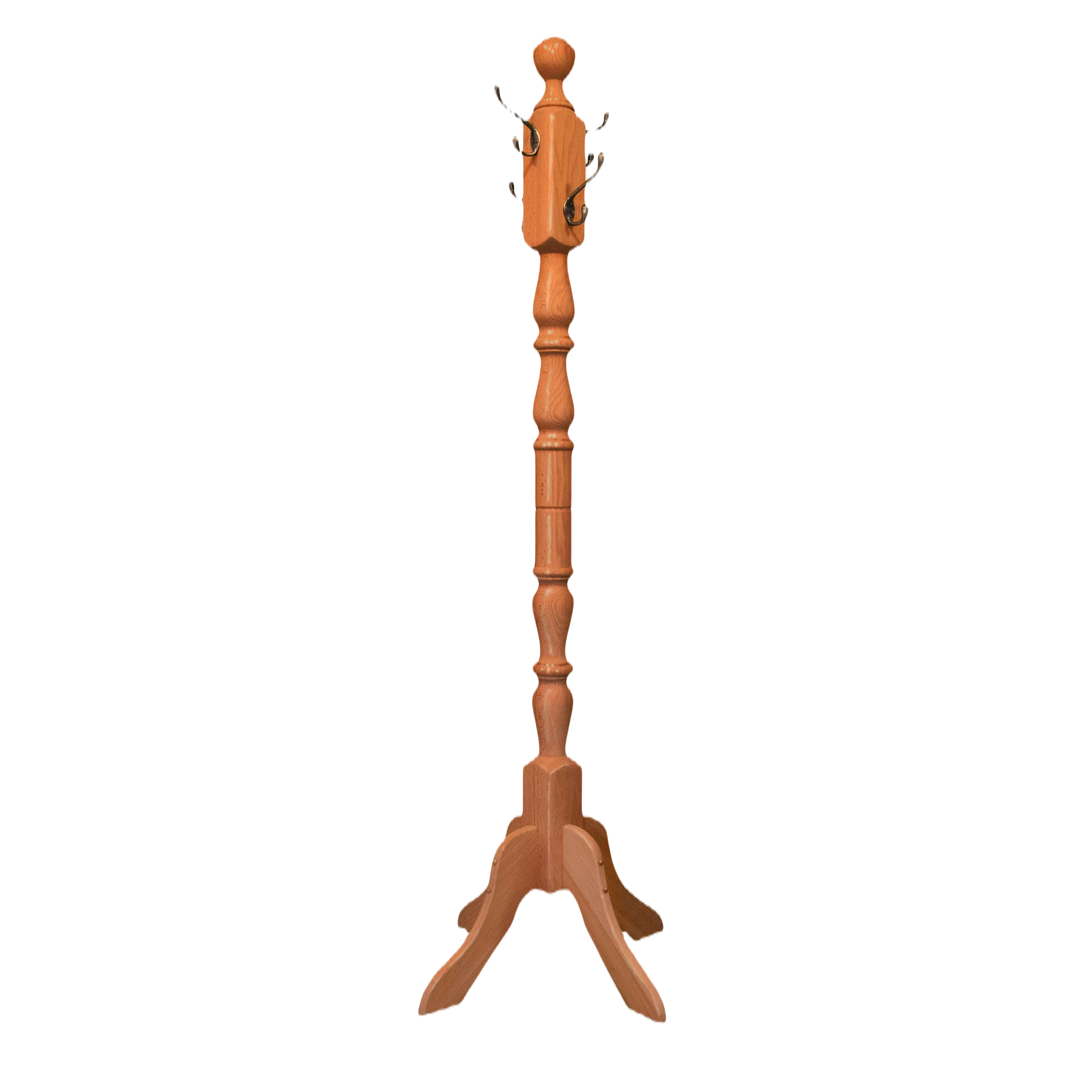 Turned Post Hall Tree