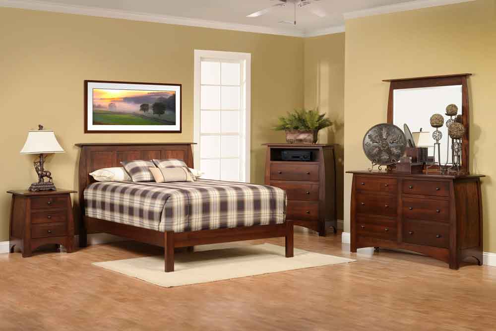 Bordeaux Bedroom Set with Low Footboard