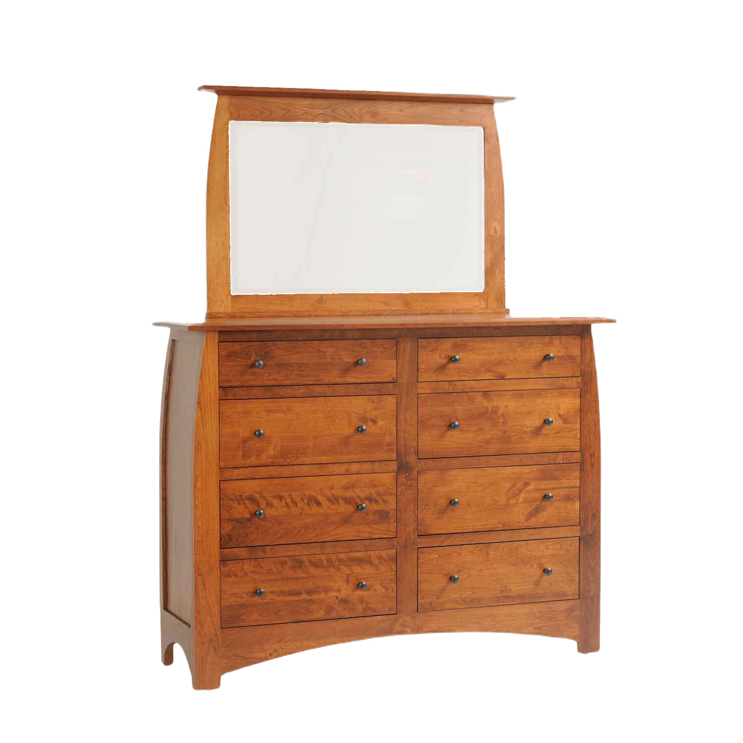 Bordeaux Tall Dresser & Mirror