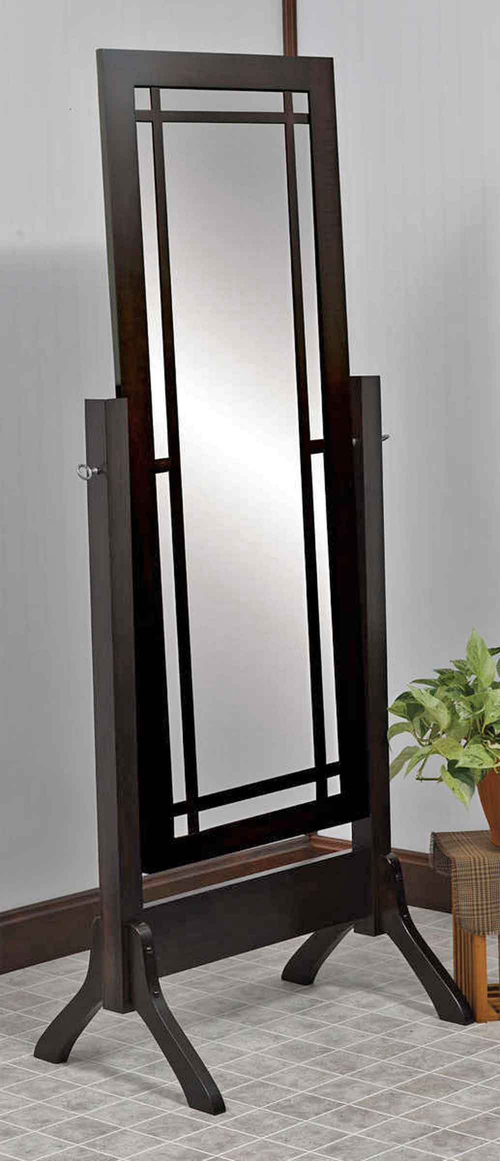 Colonial Mission Cheval Mirror