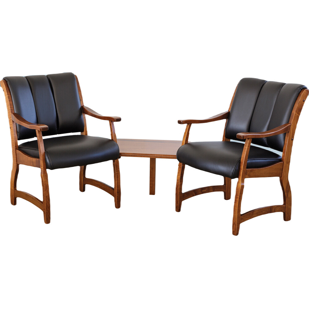 Midland 2-seat with corner table