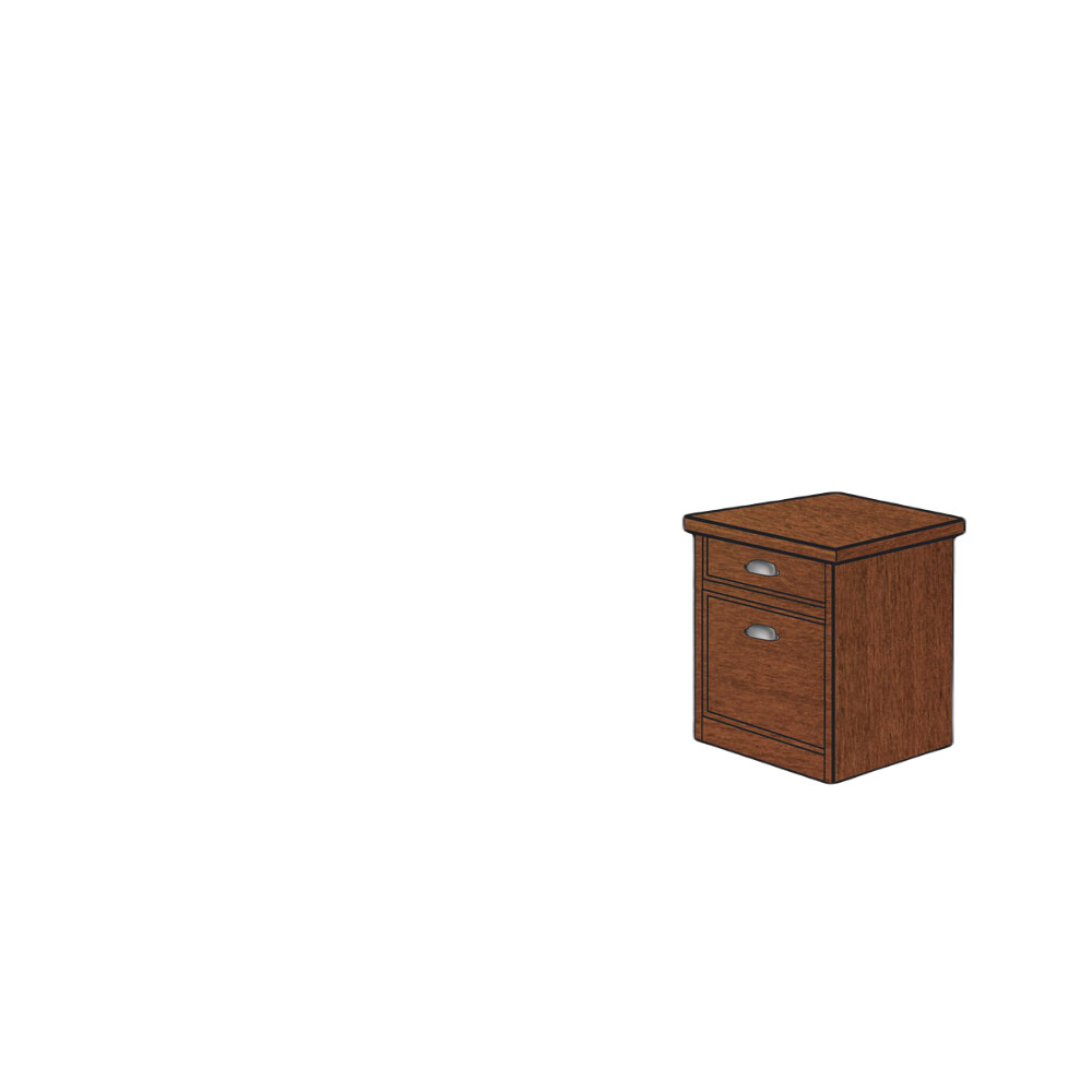 Manchester Collection 2 Drawer File 