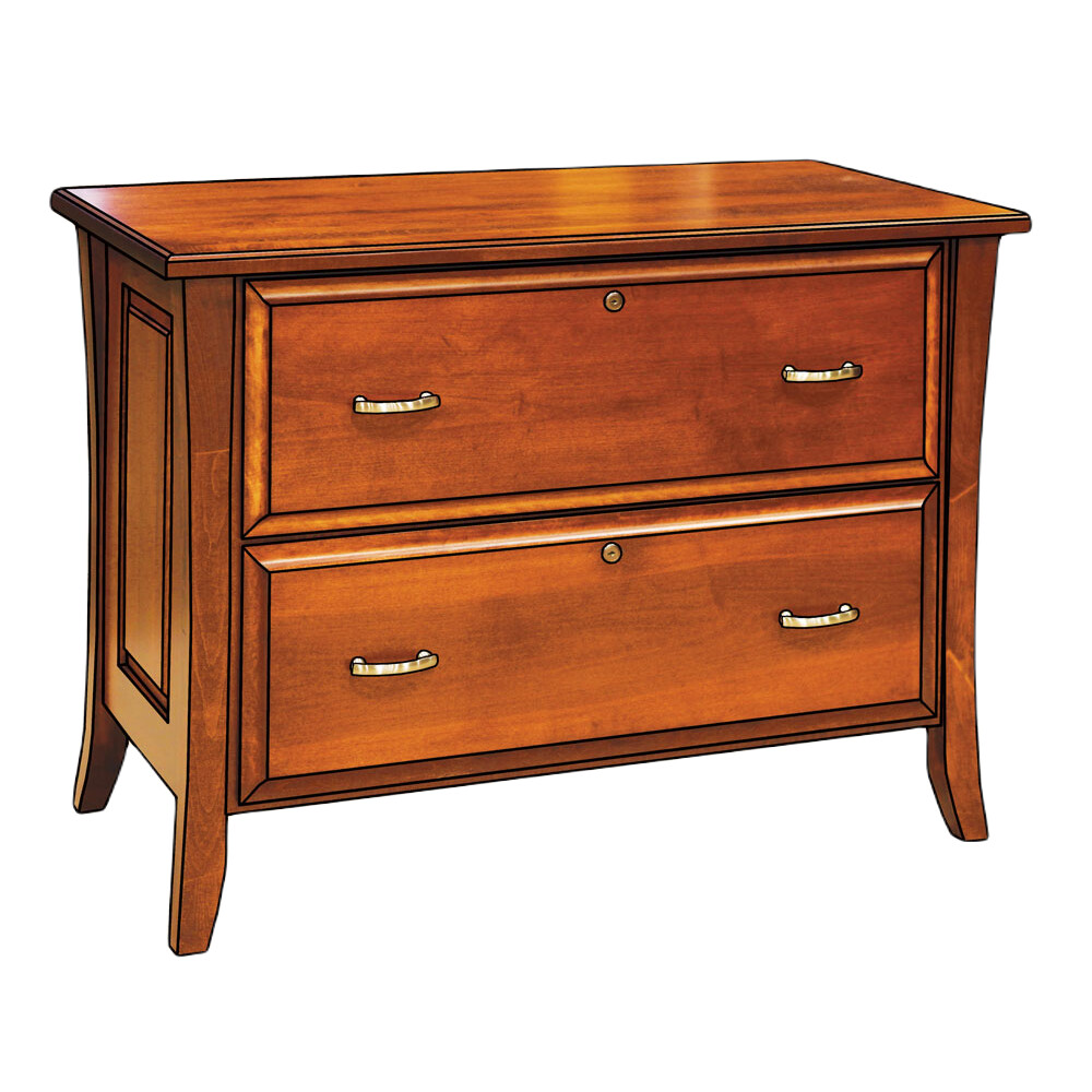 The Hamilton Collection 2 Drawer Lateral File